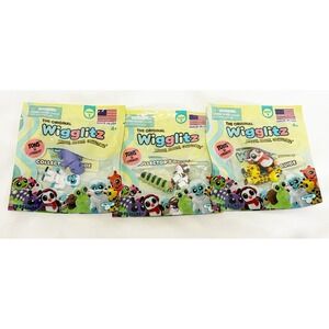 Wigglitz Series 1 Wiggly Fidget Collectible Figures 3 Packages
